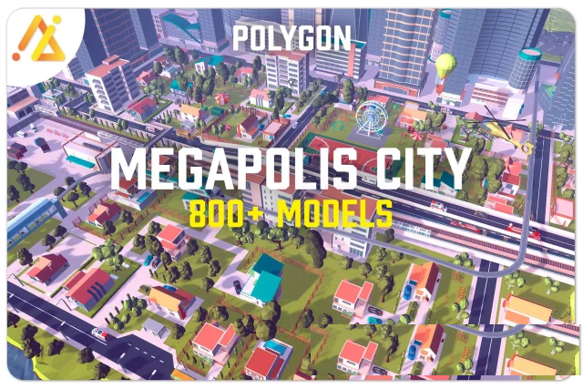 POLY – Megapolis City Pack v1.0